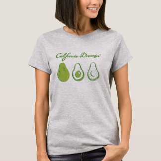 Avocado Dreaming - Grün & Grau T-Shirt