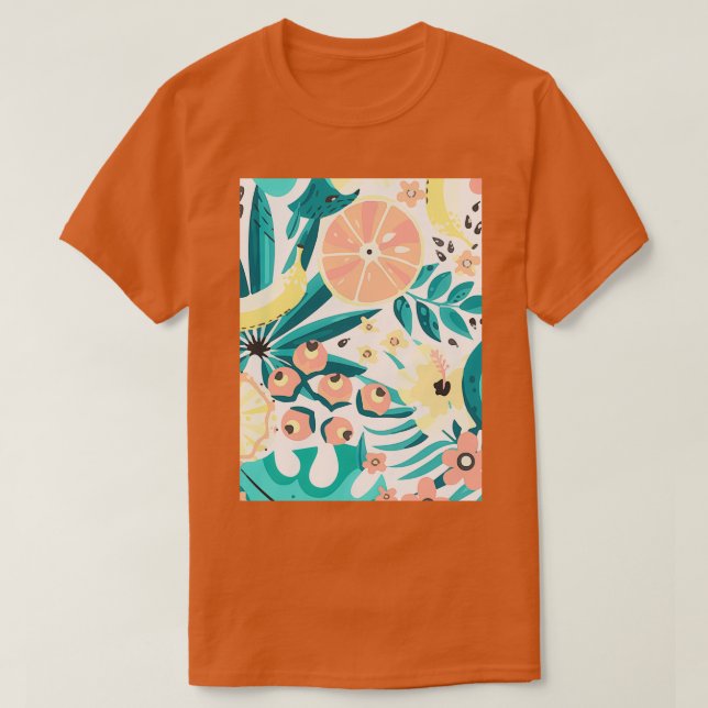 Avocado Exotic Pattern Style Classic TShirt (Design vorne)