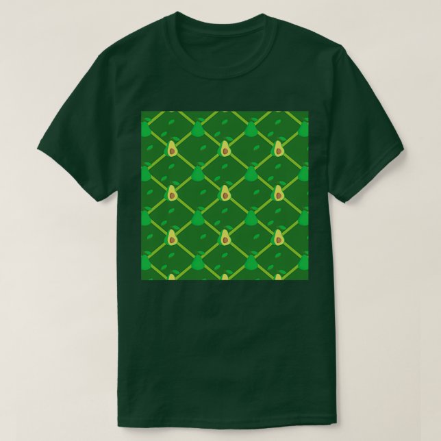 Avocado Face Mask Classic TShirt (Design vorne)
