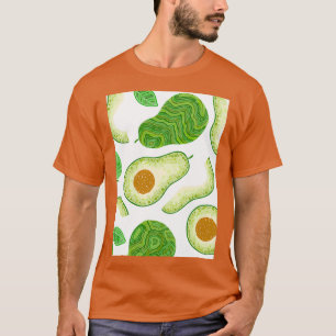 Avocado Fashion Jungle Textile T-Shirt