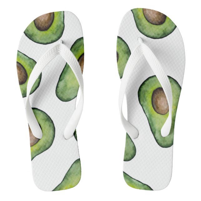 Avocado Flip Flops (Fußbett)