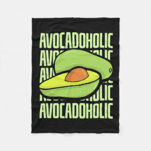 Avocado Frucht Food Fleecedecke