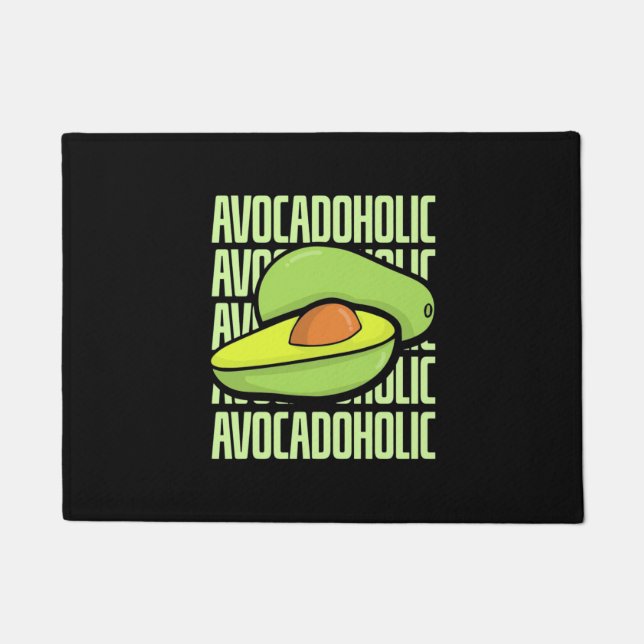 Avocado Frucht Food Fußmatte (Vorderseite)