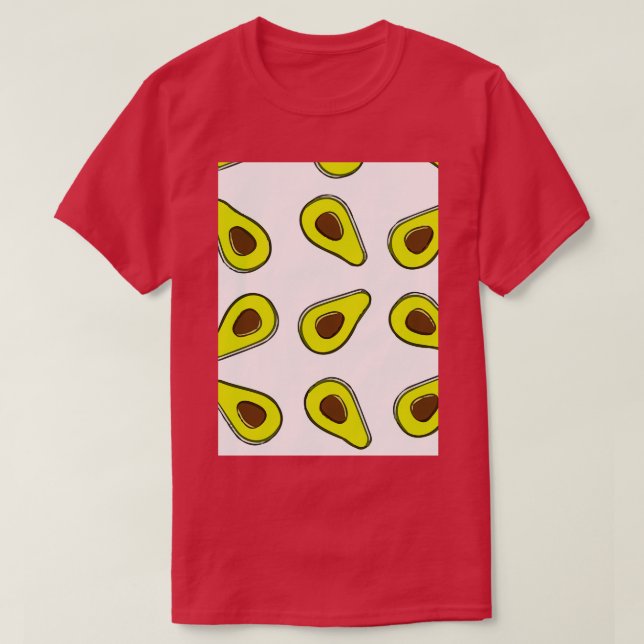 Avocado Frucht Juicy Fruit Citrus T-Shirt (Design vorne)