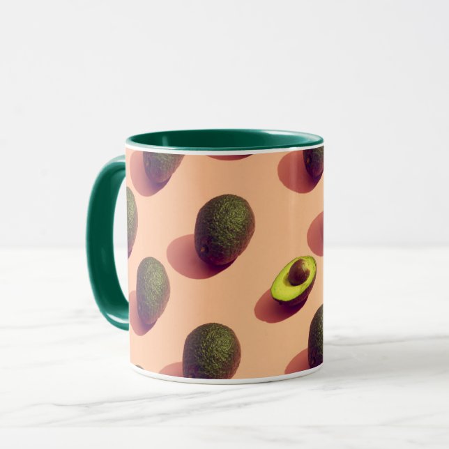 Avocado Fruit Potrait Tasse (Vorderseite Links)