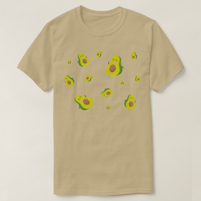 Avocado Funny T-Shirt (Design vorne)