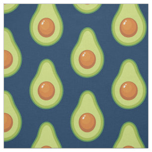 Avocado für Niedliches Gemüse Stoff