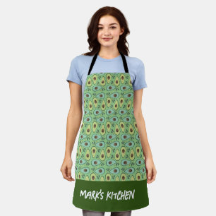Avocado Gemüse Frucht Chef Küche Schürze