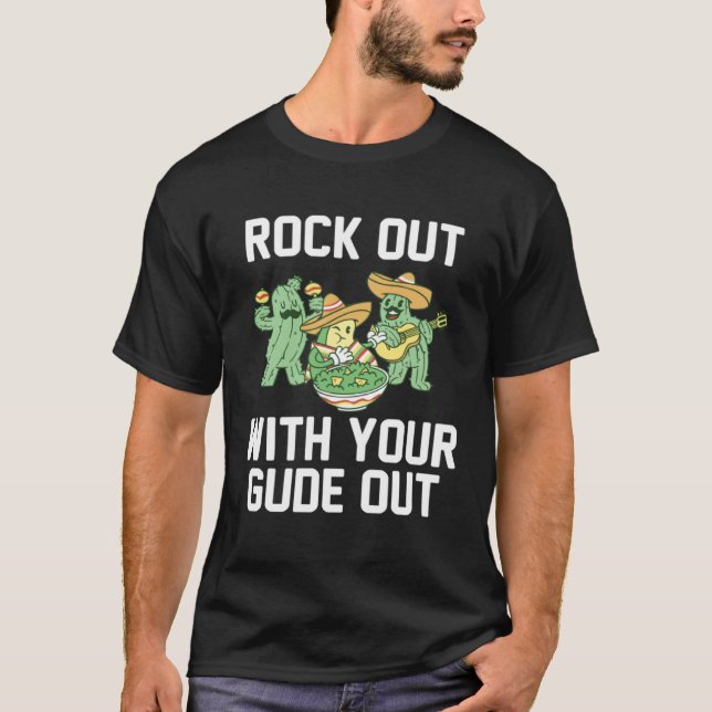 Avocado Gesunde Früchte Guacamole Vegetarier Vegan T-Shirt (Vorderseite)