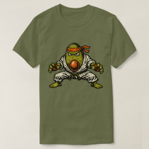 Avocado Grappler — Vintage Retro Street Fighter  T-Shirt