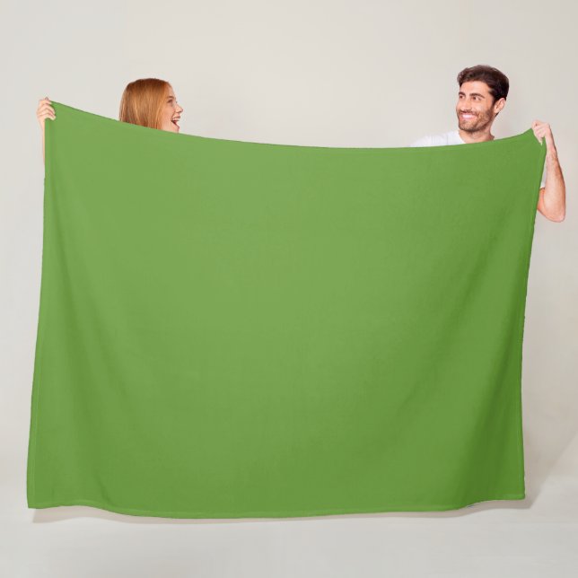 Avocado Green Fleecedecke (Beispiel)