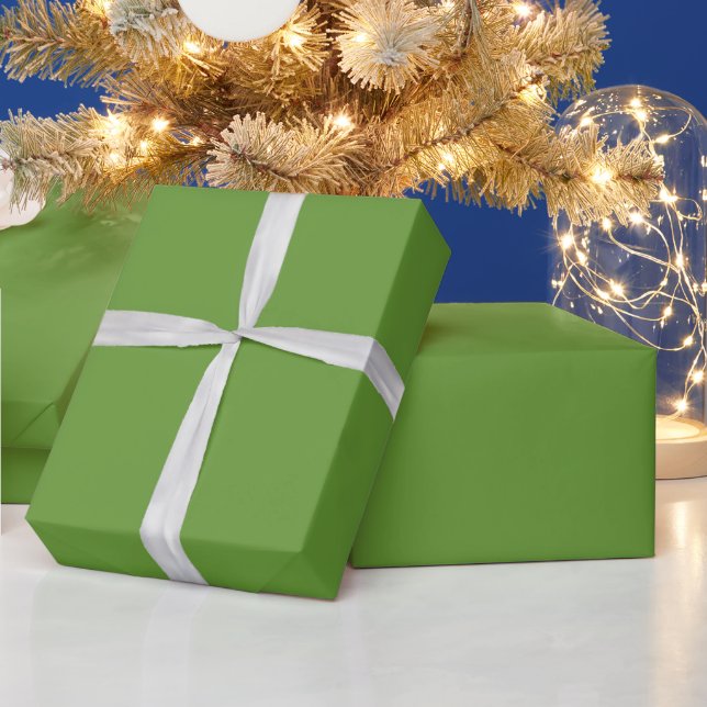 Avocado Green Geschenkpapier (Feiertage)