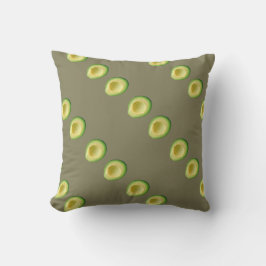 Avocado Green Guacamole Jake's Fave Kissen