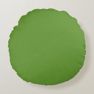 Avocado Green Round Pillow Rundes Kissen