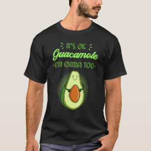 Avocado Guacamole Mexikanischer Veganer Guac Food T-Shirt