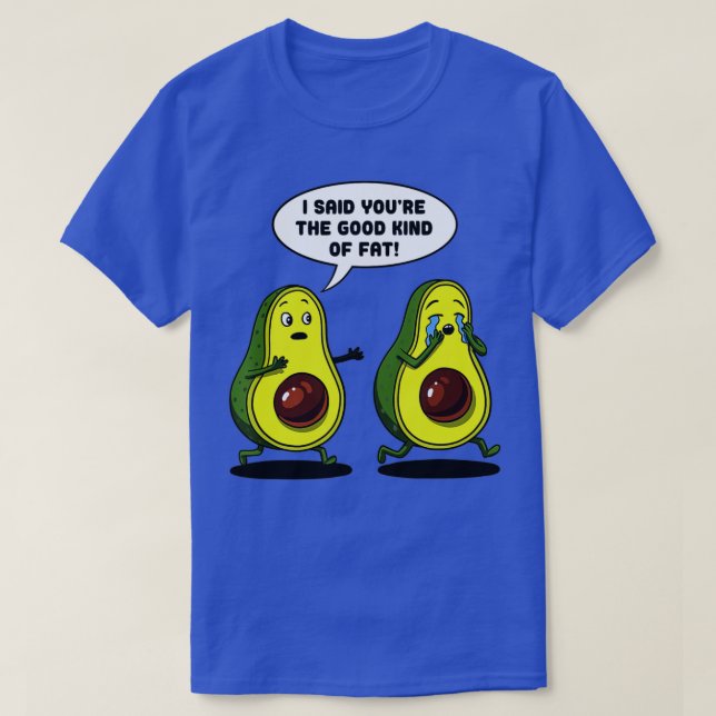 Avocado Gute Art von Veganen Witz Funny Vegetari T-Shirt (Design vorne)