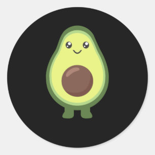 Avocado Halloween Costume Funny Avocados Runder Aufkleber