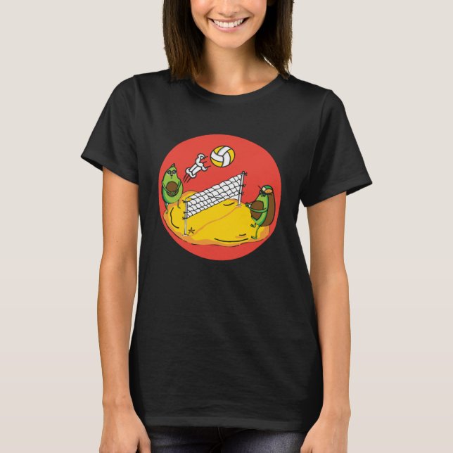 Avocado  Healthy Fruit Guacamole Vegetarian Vegan  T-Shirt (Vorderseite)