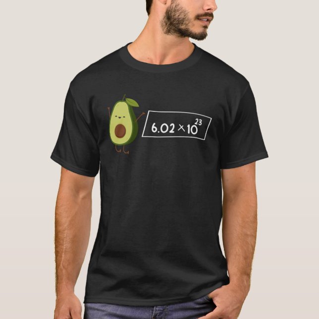 Avocado  Healthy Fruit Guacamole Vegetarian Vegan  T-Shirt (Vorderseite)