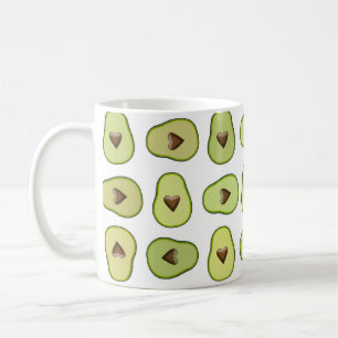 Avocado Herzgesundes Obst Custom Kaffeetasse