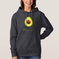 Avocado Hoodie für Frau
