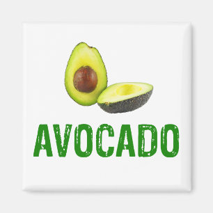 Avocado, I Liebe Avocado Magnet