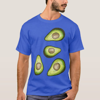 Avocado Illustration für Fruchtliebhaber T-Shirt