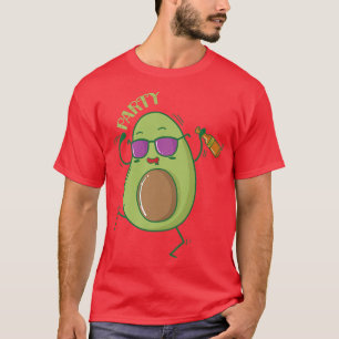 Avocado im PartyT-Shirt T-Shirt