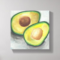 Avocado in Watercolor