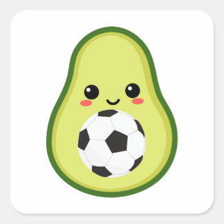 Avocado ist das beste quadratischer aufkleber