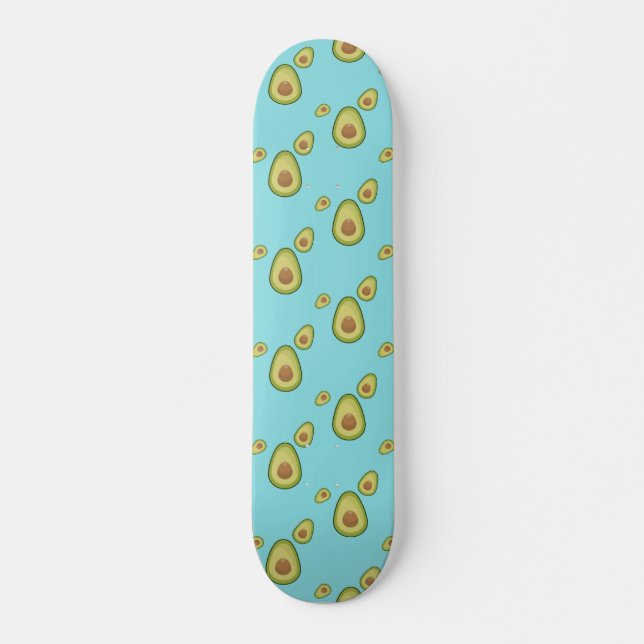 Avocado ist mein Geist Frucht Skateboard (Vorne)
