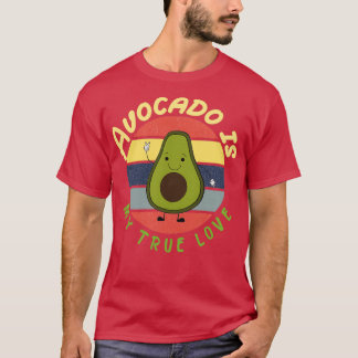 Avocado ist meine Basis Avocado Geschenk Vegan Veg T-Shirt