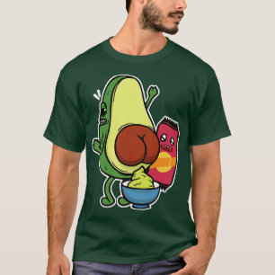 Avocado Kacke Guacamole Das originelle Party T-Shirt