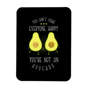 Avocado kann jedem glücklich machen magnet