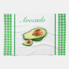 Avocado kariert Küchentücher