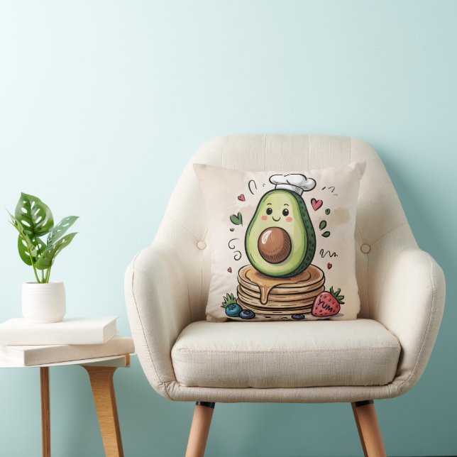 Avocado Koch Kissen (Stuhl )