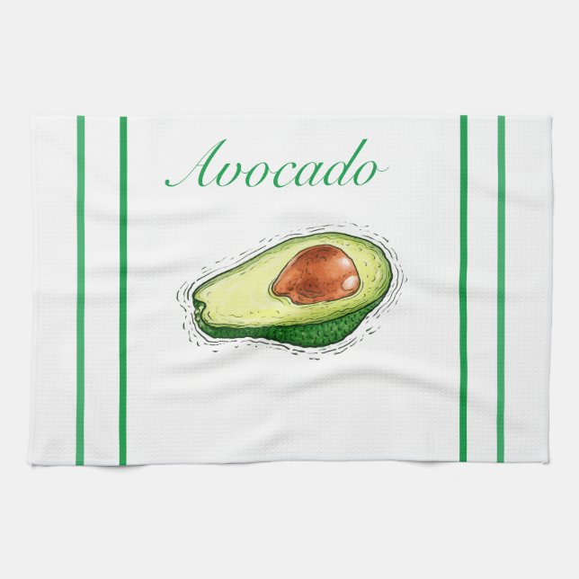 Avocado Küchentücher (Horizontal)