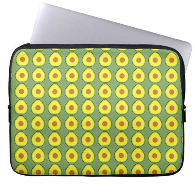 Avocado Laptopschutzhülle (Vorderseite)