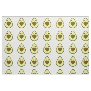 Avocado Liebe Niedlich Avocado mit Herzstück Pit Stoff