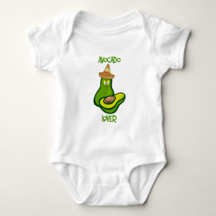 Avocado-Liebhaber Baby Strampler