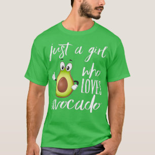 Avocado Liebhaber von Mädchen T-Shirt