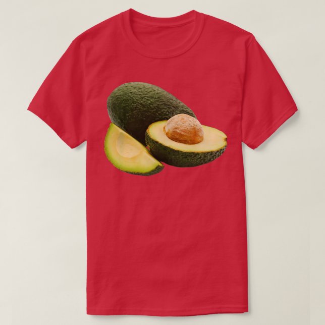 avocado liebt reales Image Frucht 2 T-Shirt (Design vorne)