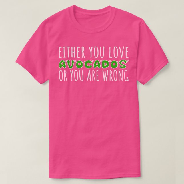 Avocado Lover (1) T-Shirt (Design vorne)