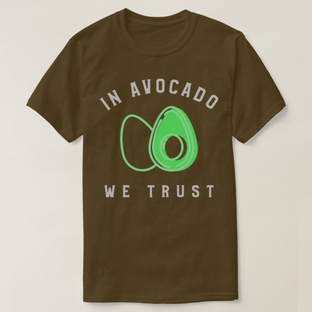 Avocado Lover Avocado Addict and Raw Veggies Junki T-Shirt (Design vorne)