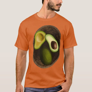 Avocado lover design gift illustration T-Shirt