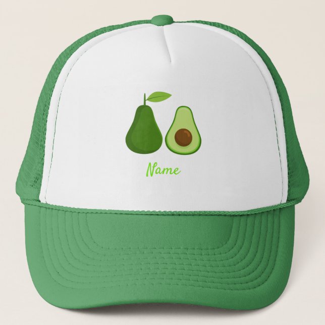 Avocado Lover Design Thunder_Cove Truckerkappe (Vorderseite)