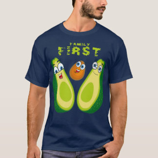 Avocado Lover Geschenk Familie Erste Avocado Desig T-Shirt