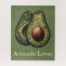 Avocado Lover Imitate bestickt
