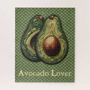 Avocado Lover Imitate bestickt