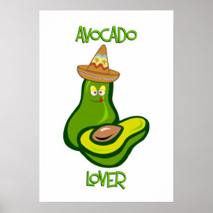 Avocado Lover Poster